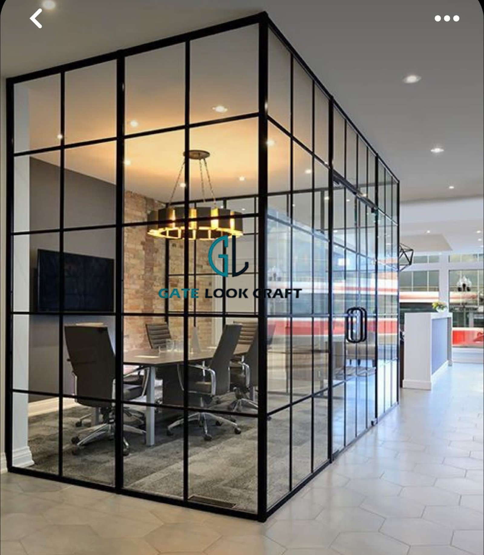 Aluminium Partitions by Gate Look Craft