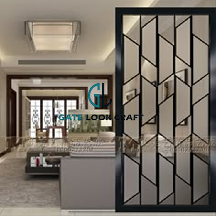 Aluminium Partitions design 4 by Gate Look Craft
