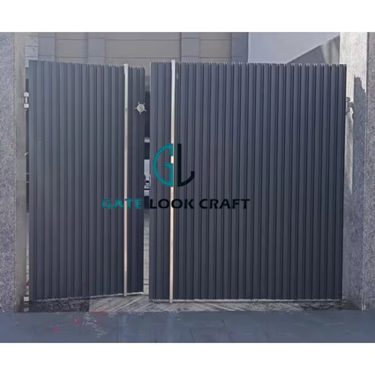 Aluminium Profile Gates design 4 by Gate Look Craft