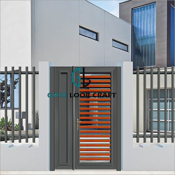 Aluminium Profile Gates design 7 by Gate Look Craft