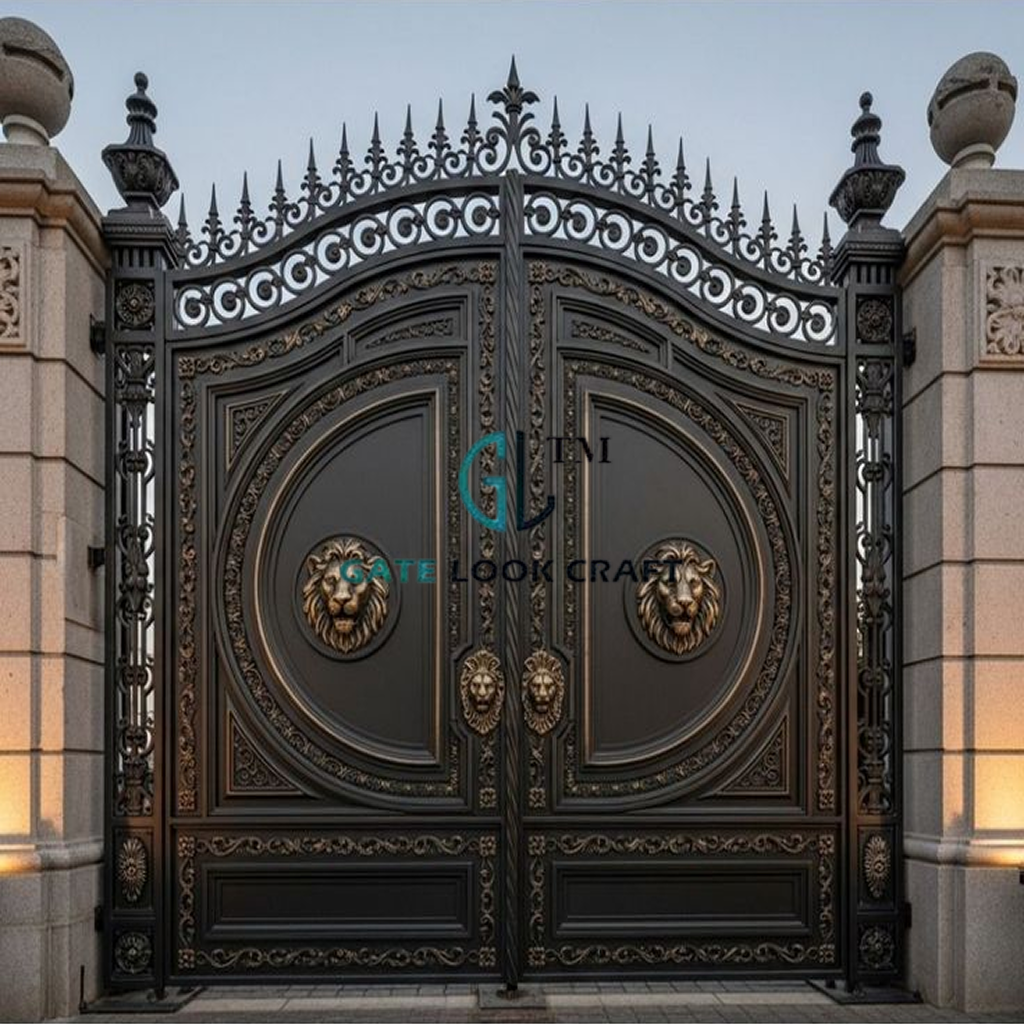 Cast Iron Gate design 6 by Gate Look Craft