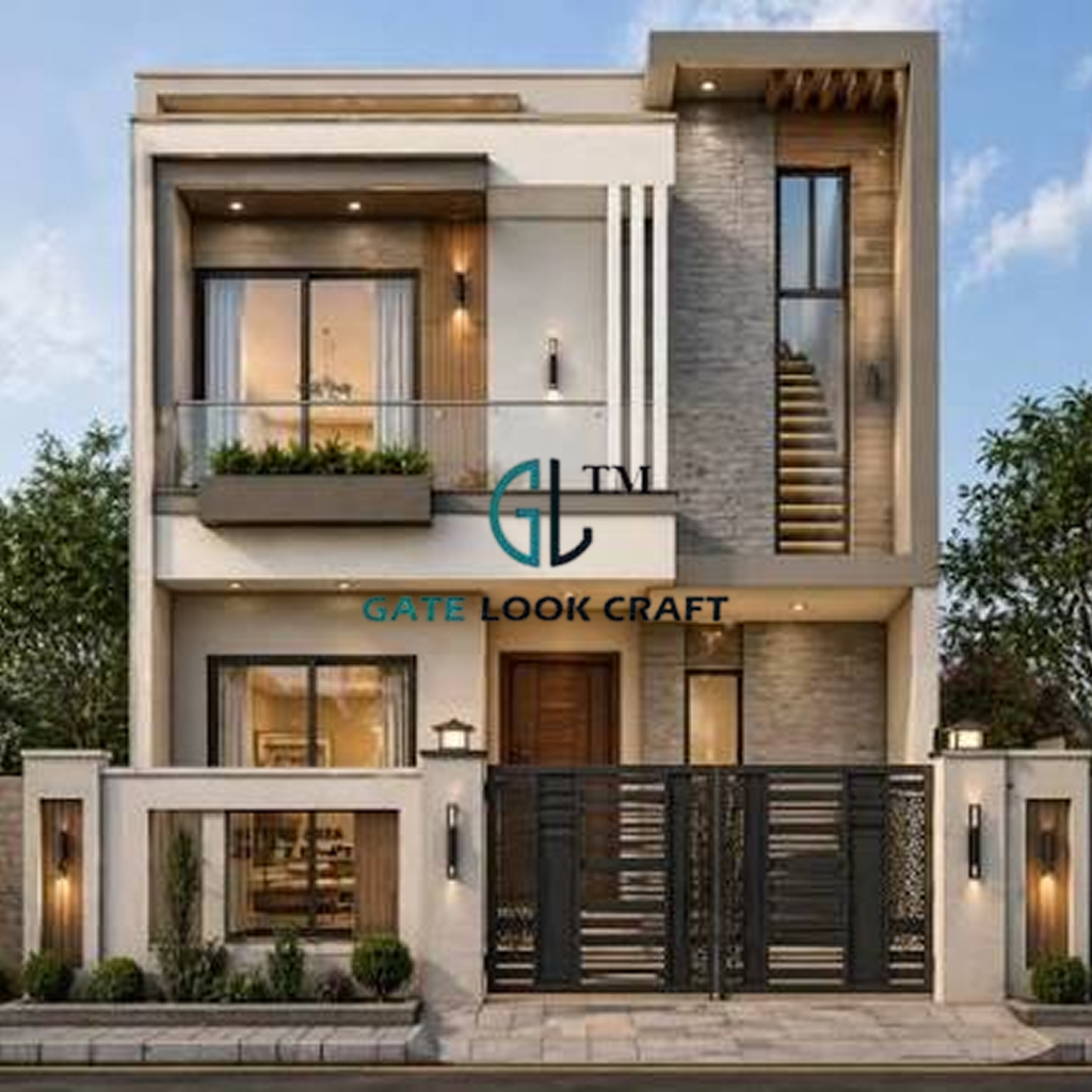 Elevation & Exterior Design by Gate Look Craft
