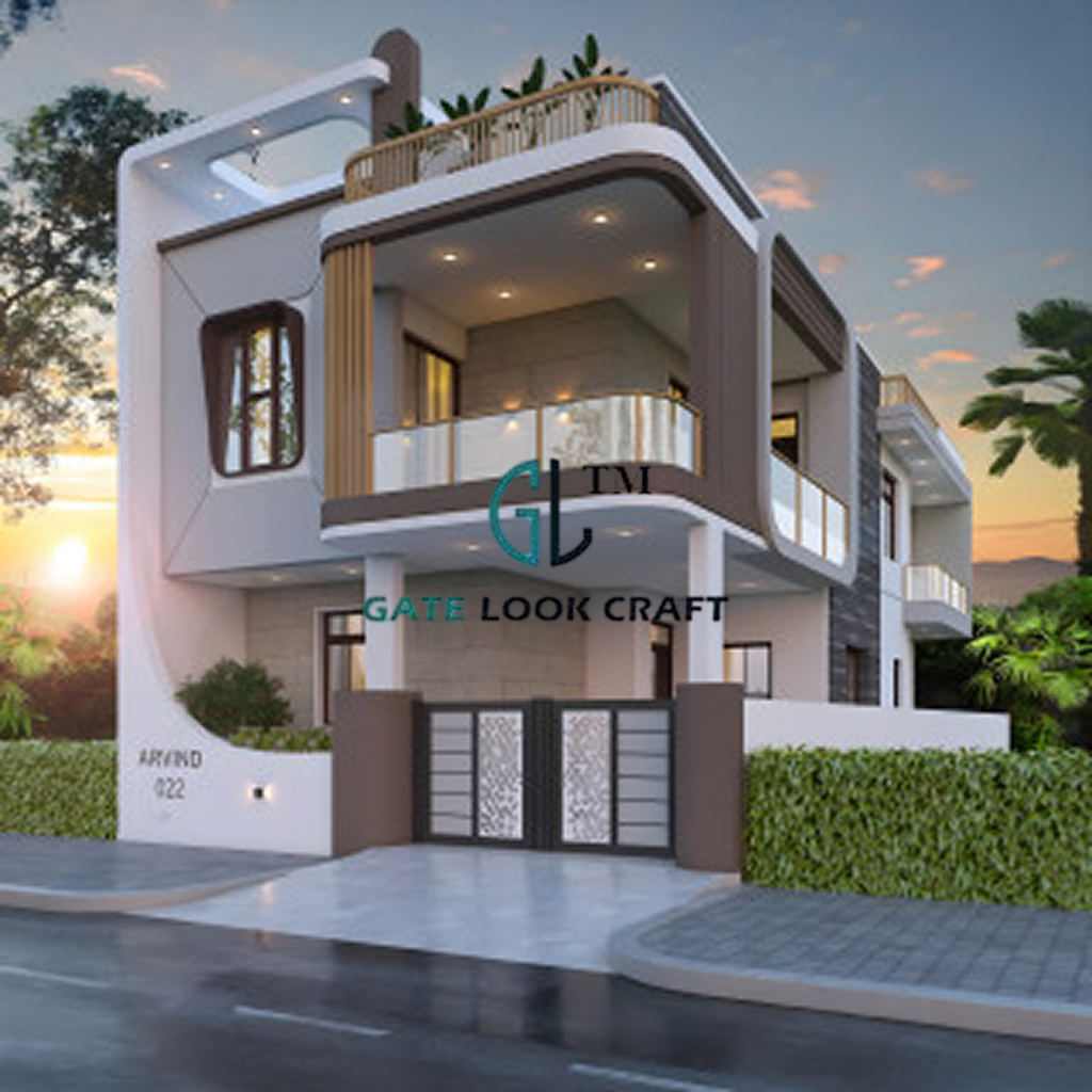 Elevation & Exterior Design design 7 by Gate Look Craft
