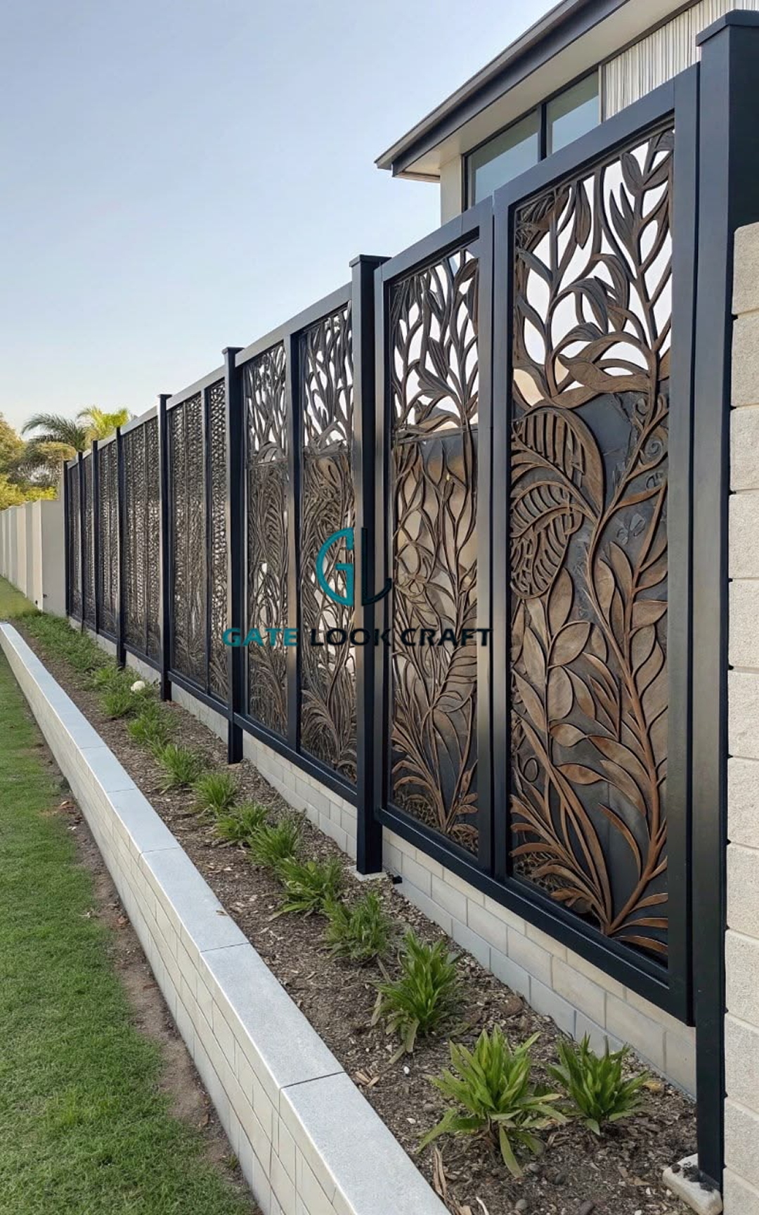 Aluminium partition installation