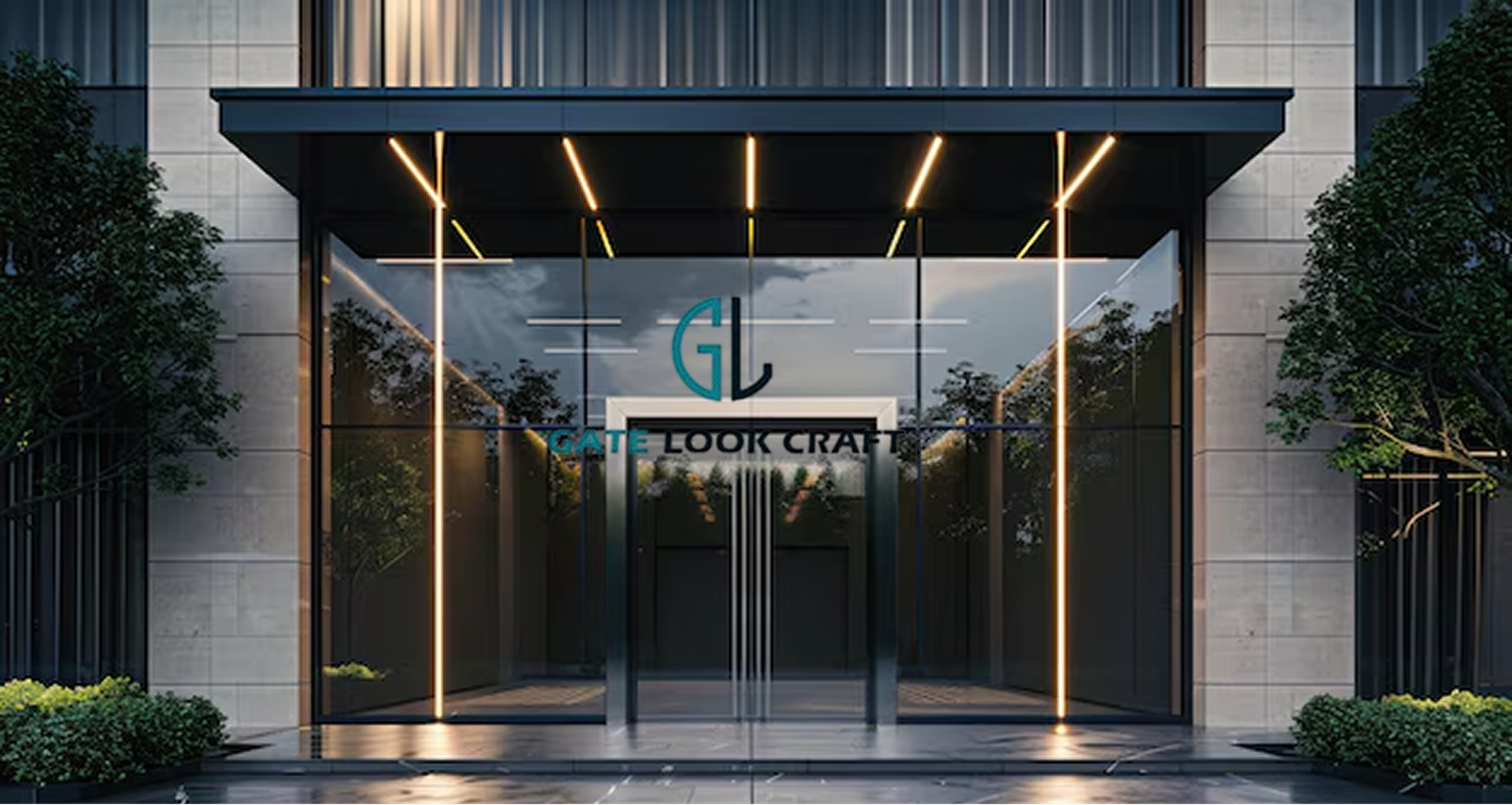Aluminium gate installation