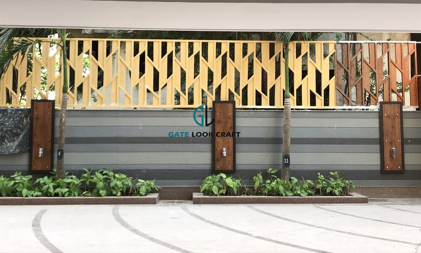 Balcony grille installation
