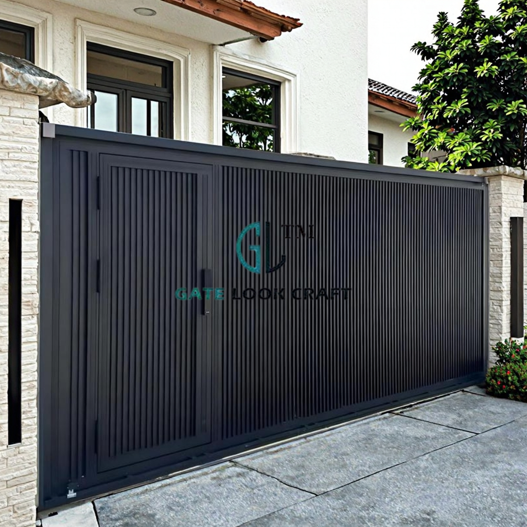 Sliding Gates design 9 by Gate Look Craft