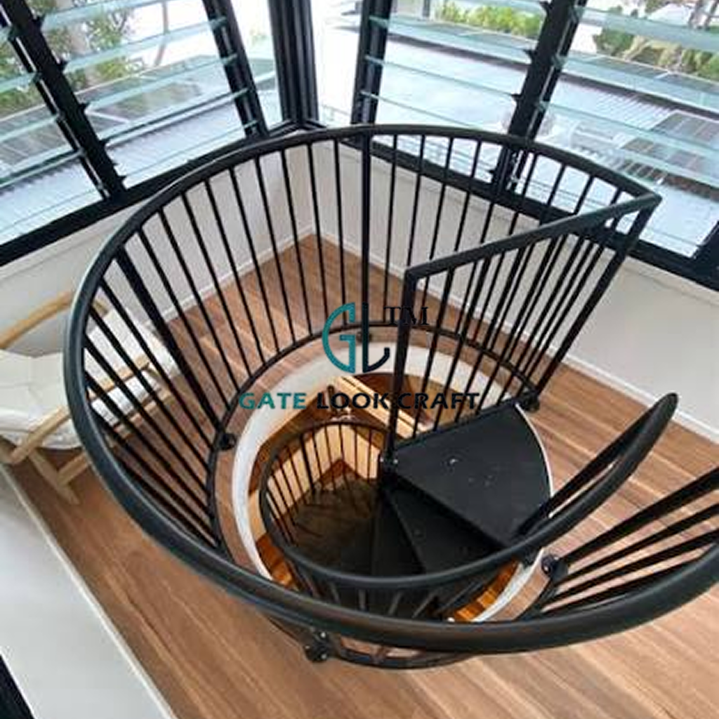 Spiral Staircase design 6 by Gate Look Craft