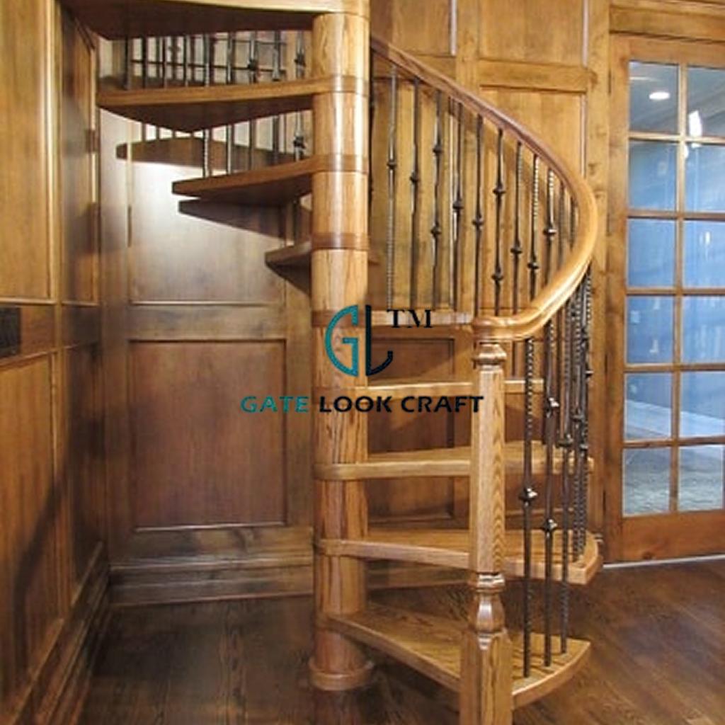 Spiral Staircase design 7 by Gate Look Craft