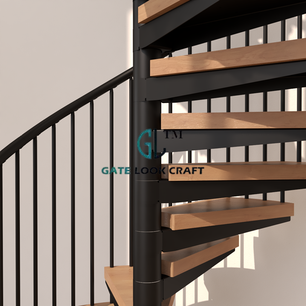 Spiral Staircase design 8 by Gate Look Craft