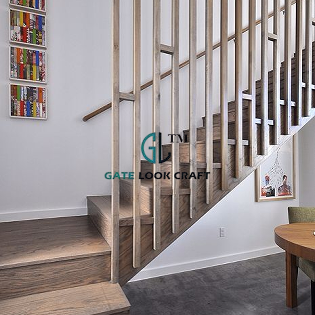 Staircase Railing design 2 by Gate Look Craft