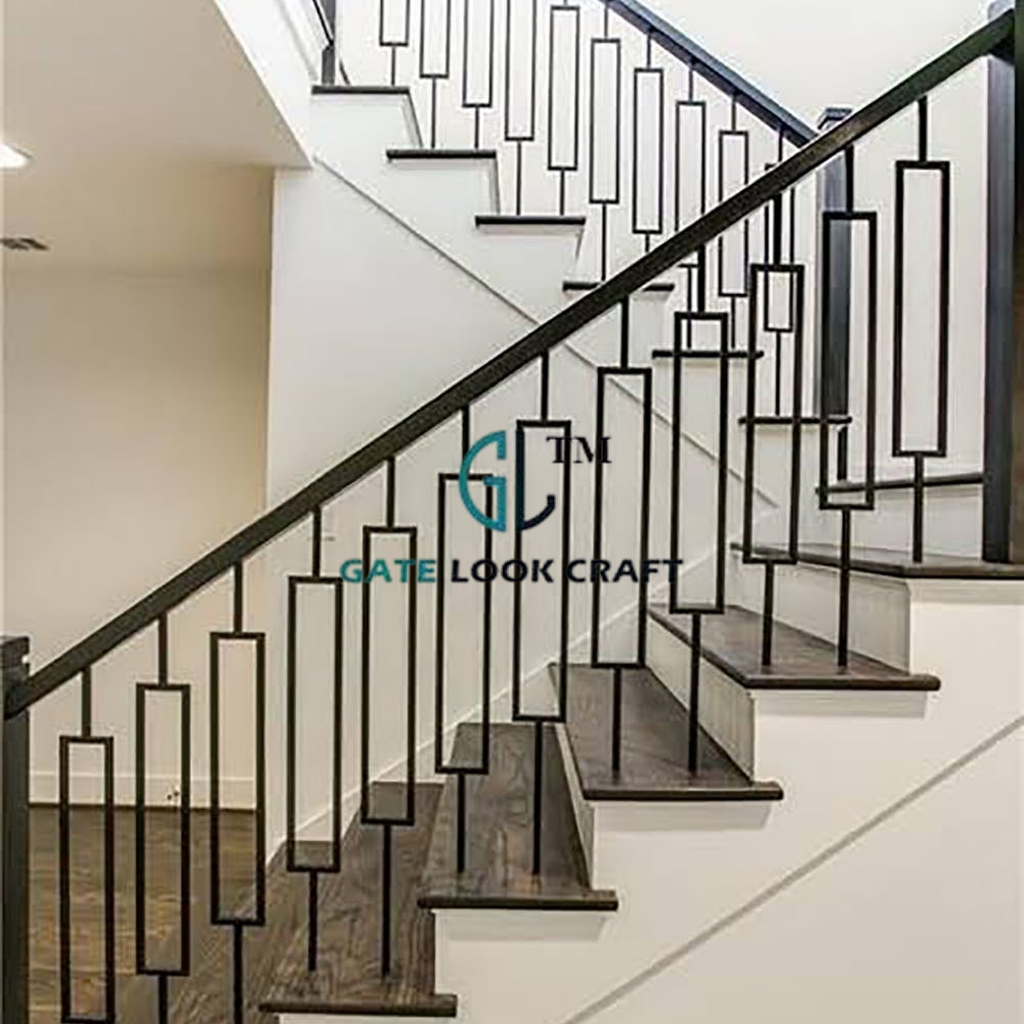 Staircase Railing design 5 by Gate Look Craft